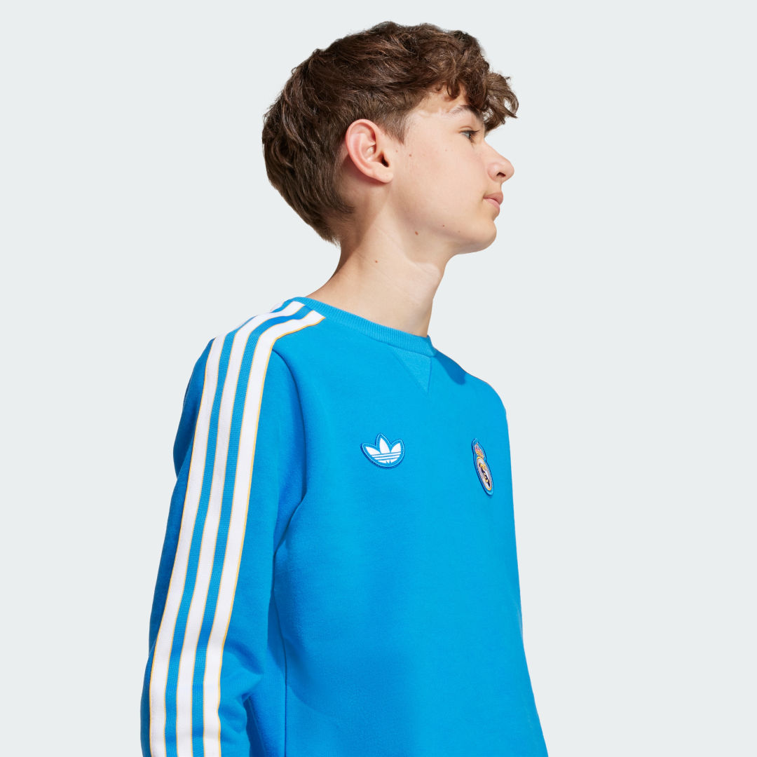 Adidas Real Madrid Terrace Icons Sweatshirt voor kinderen