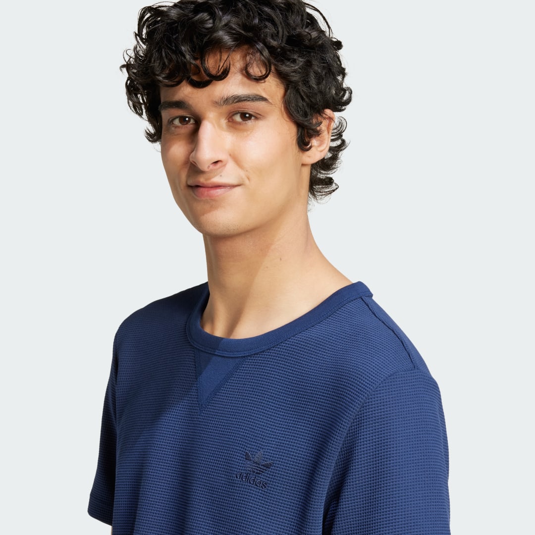 Adidas Trefoil Essentials Waffle T-shirt