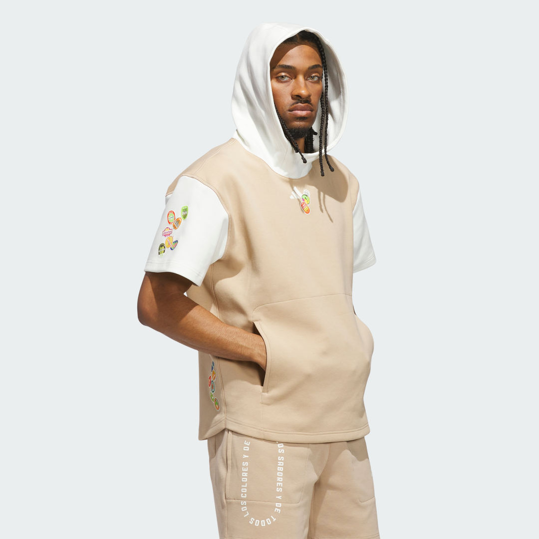 Thumbnail - Hispanic Heritage Kurzärmelige Kapuzenjacke (Genderneutral)