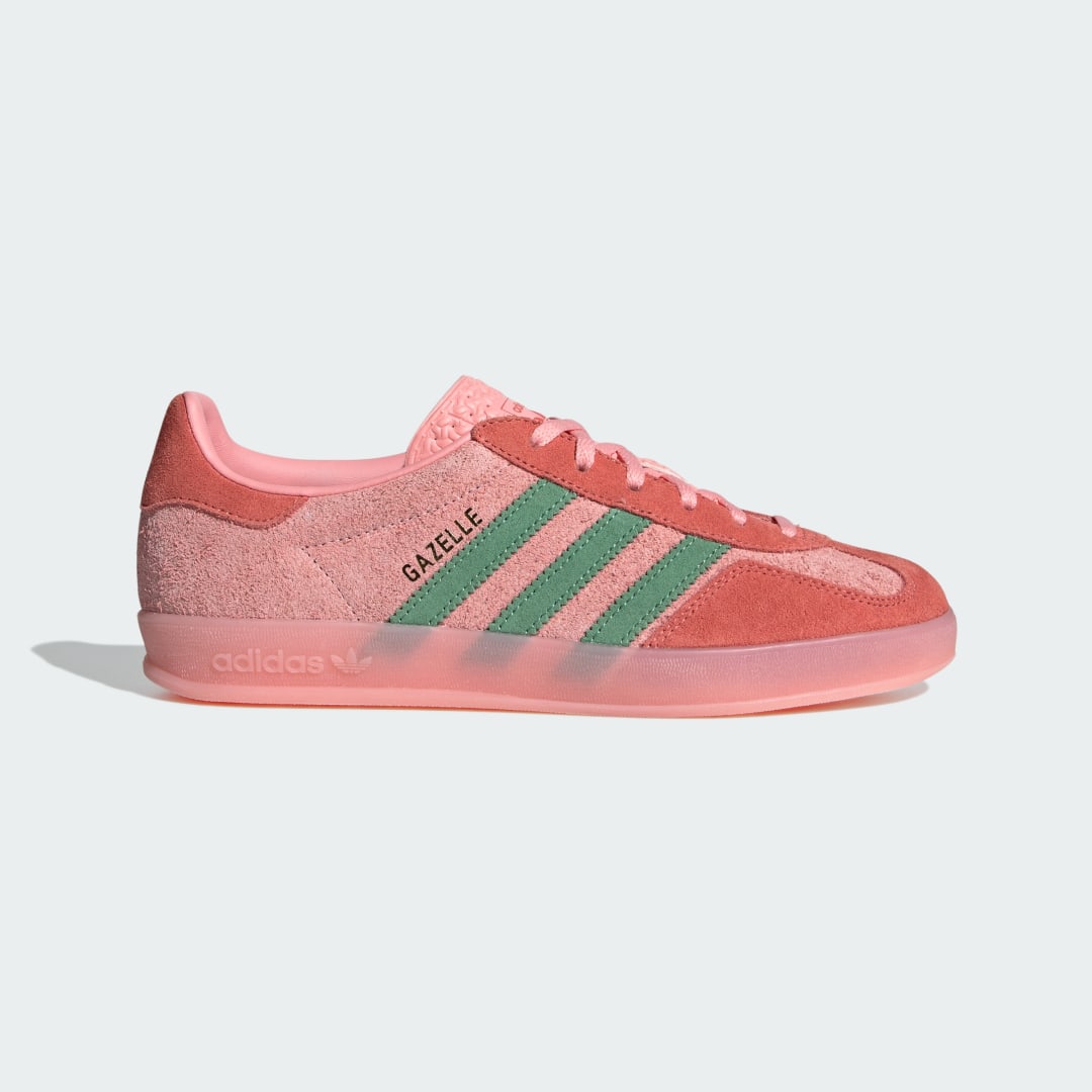 Adidas Gazelle sneaker Semi Pink Spark / Preloved Green / Preloved Scarlet