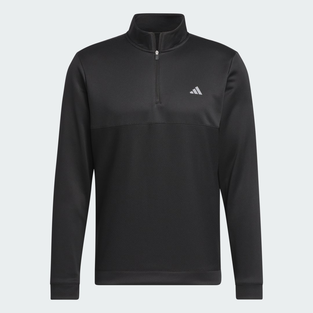 Adidas Ultimate365 Textured Sweater met Korte Rits