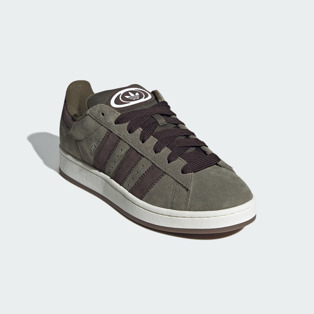 Adidas Campus sneaker Olive Strata / Dark Brown / Cloud White