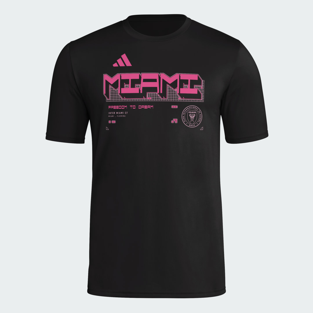 adidas Inter Miami CF Mens Short Sleeve Pregame T-shirt - $40.00 at Adidas
