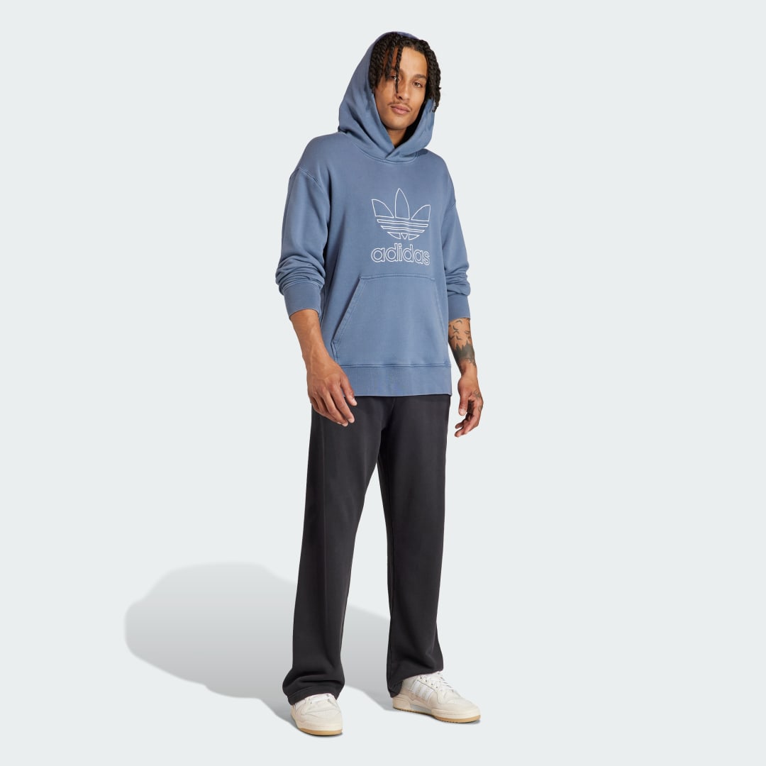Adidas Originals Adicolor Outline Trefoil Hoodie