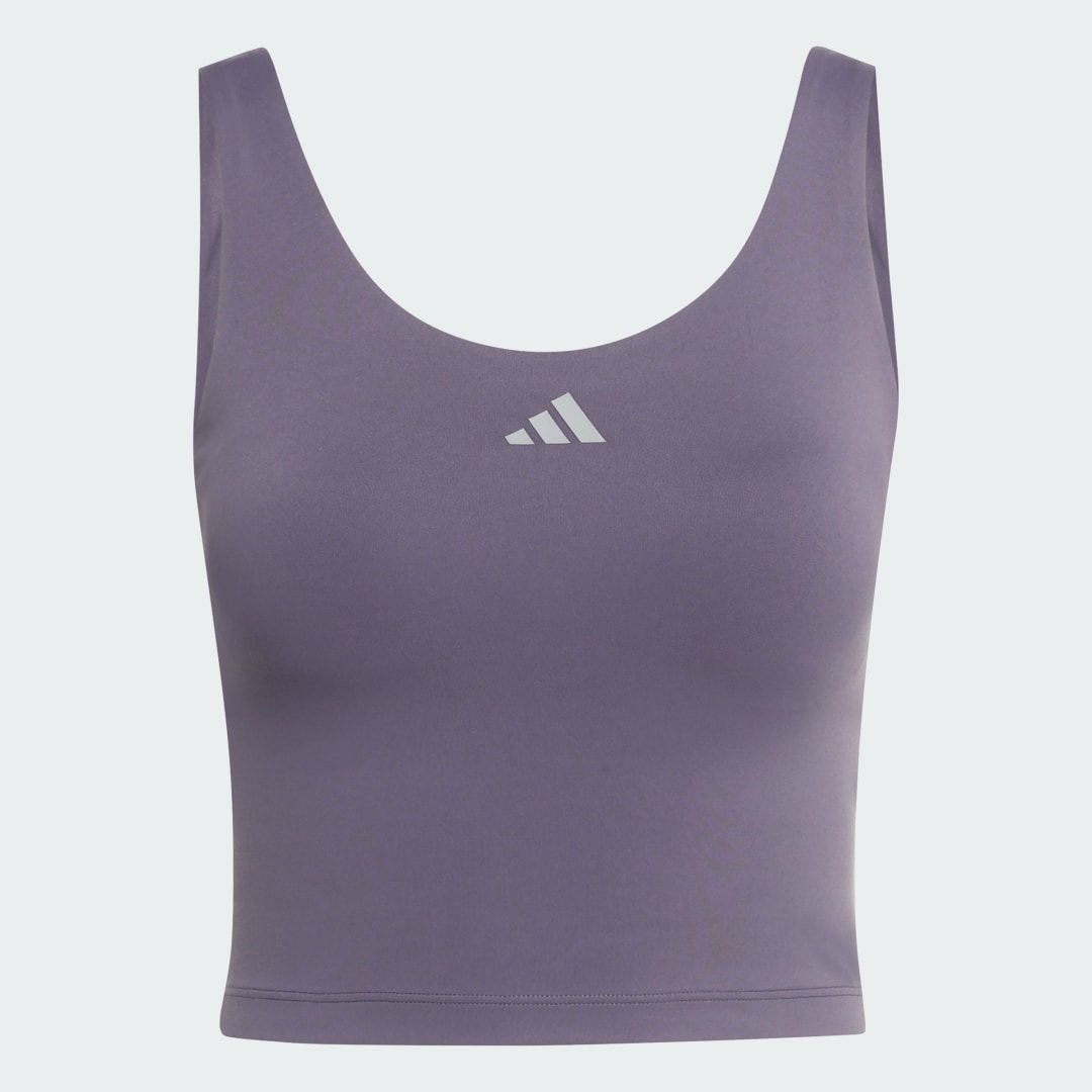 Débardeur à maintien léger 3 Bandes Studio All Me - vue 4