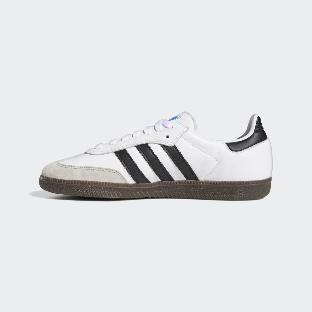 

adidas Tenis Samba ADV Unisex, Blanco/negro/gum