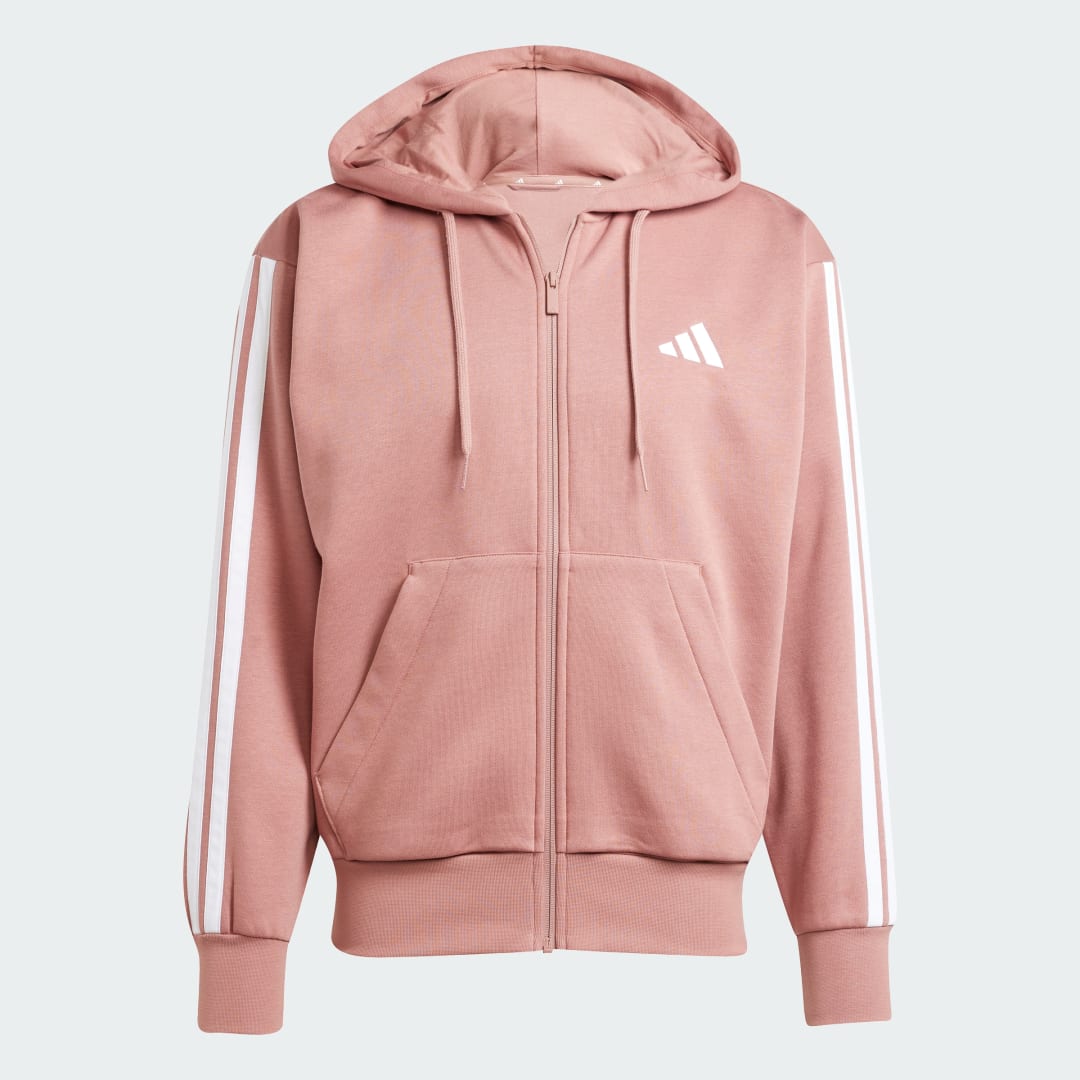Adidas Essentials 3-Stripes Fleece Hoodie