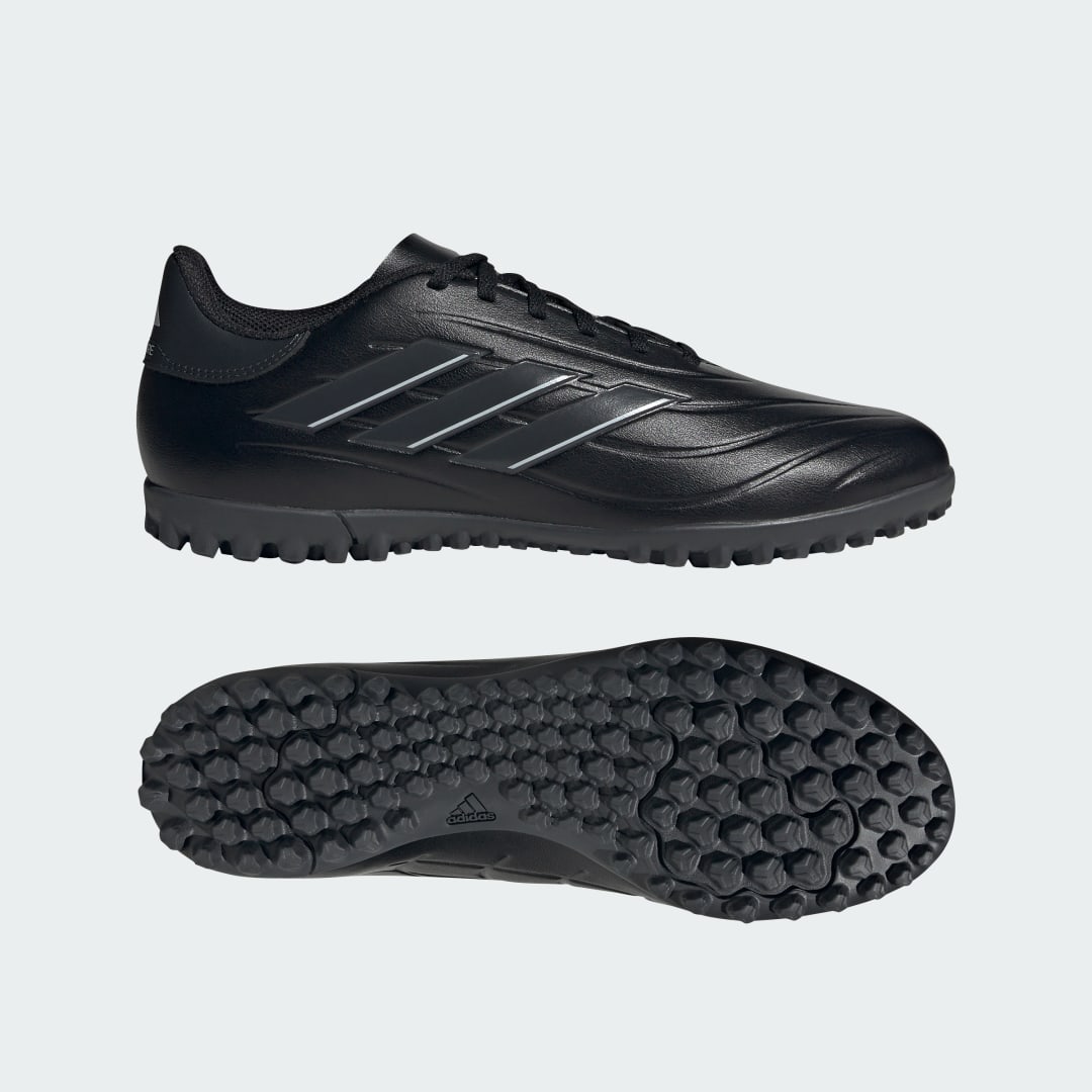 

adidas Zapatos de Fútbol Copa Pure II Club Pasto Sintético Zapatos de Fútbol Copa Pure II Club Pasto Sintético Unisex  - Fútbol US H 12 / M 13, Core negro / carbon / gris one