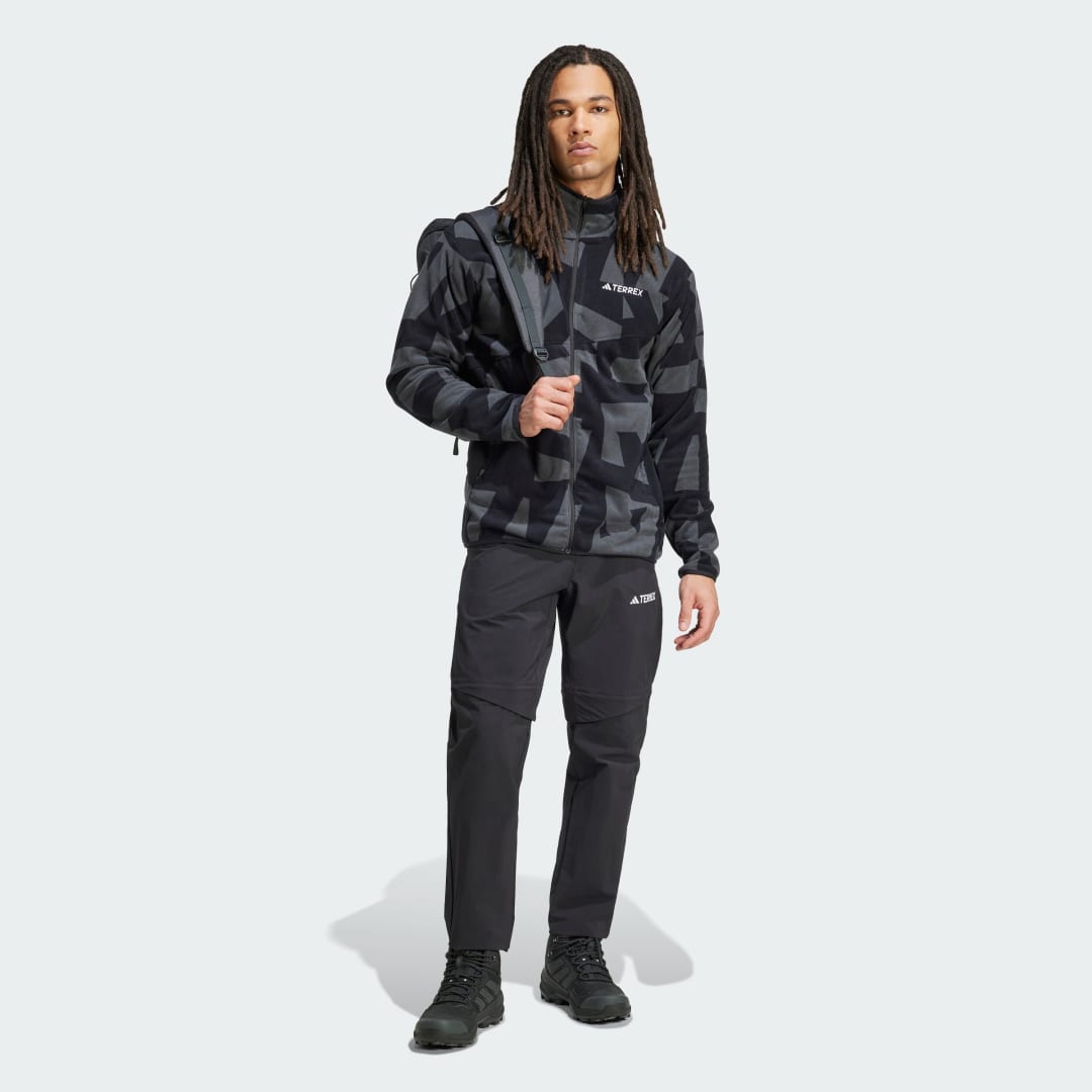 Adidas Terrex Multi Printed Fleece Ritsjack
