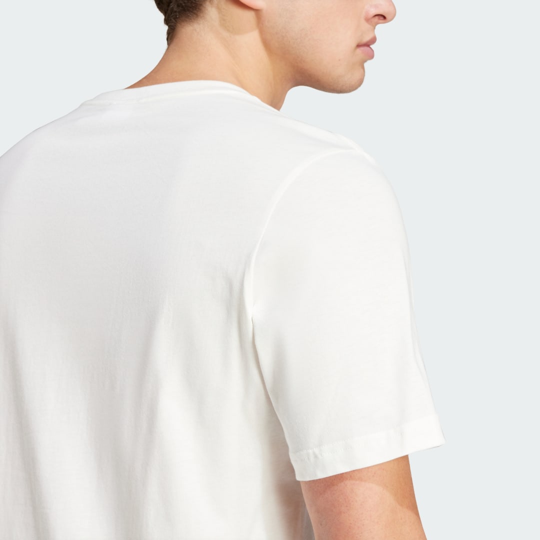 Adidas Essentials Single Jersey Geborduurd Small Logo T-shirt