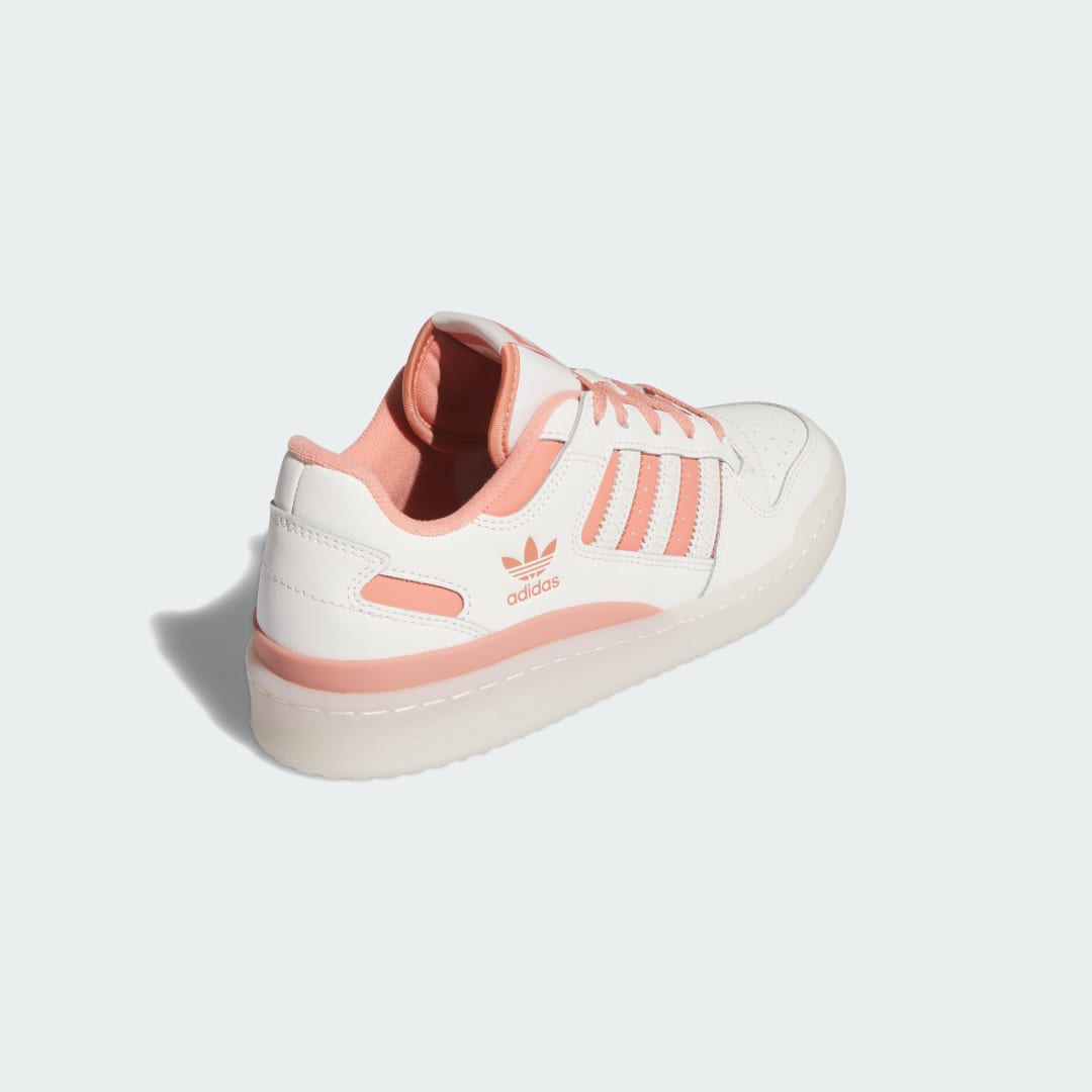

adidas Tenis Forum Low CL Mujer, Blanco/wonder clay/magic earth