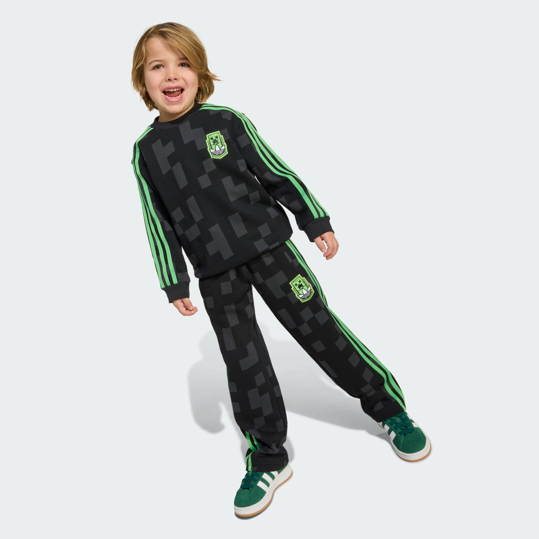 Adidas Originals X Minecraft Sweater Set Kids