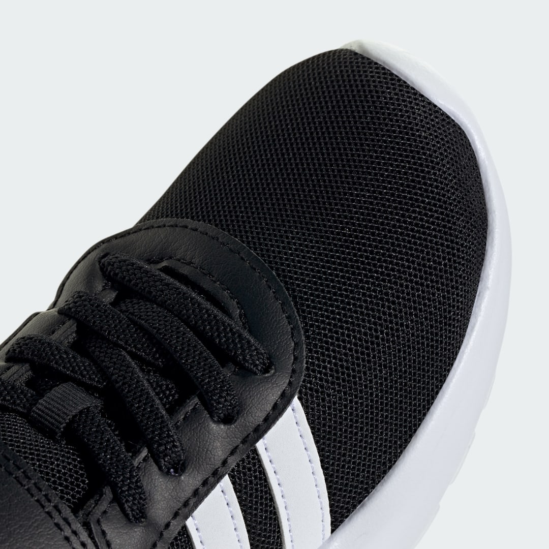 

adidas Tenis Lite Racer 3.0 Niño, Negro/blanco/negro