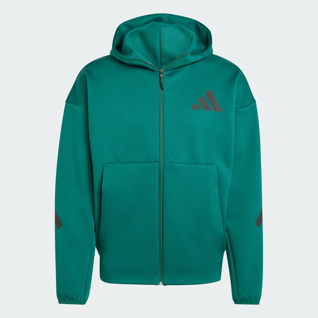 Nouvelle veste de survêtement à capuche entièrement zippée Z.N.E.