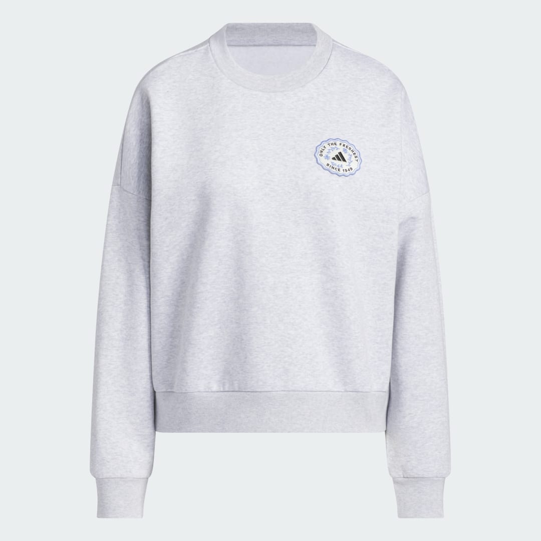 Sweat shirt adidas W farmmkt swt EU - vue 4