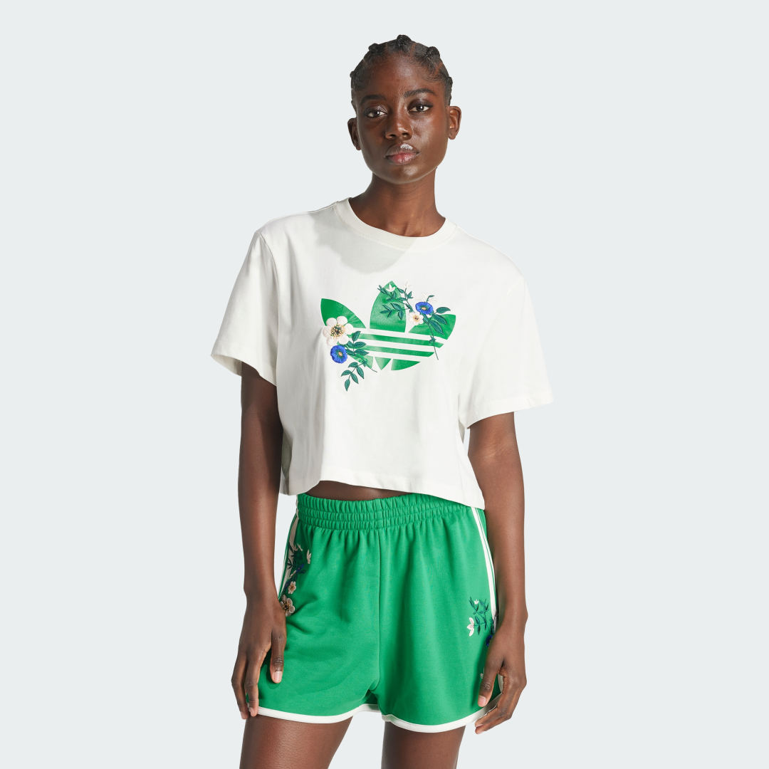 Adidas Fashion Graphics Floral Trefoil T-Shirt