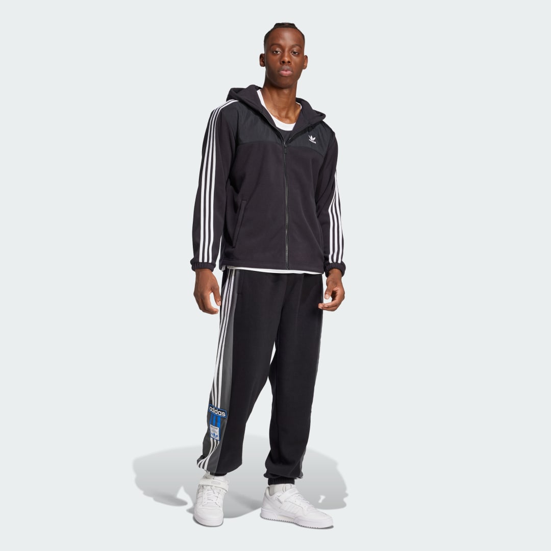 Adidas Adicolor 3-Stripes Teddy Fleece Hoodie