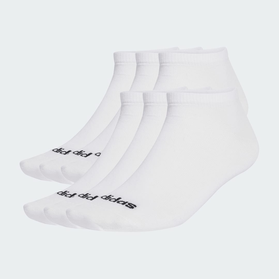 Adidas Linear Dempende Sokken 6 Paar