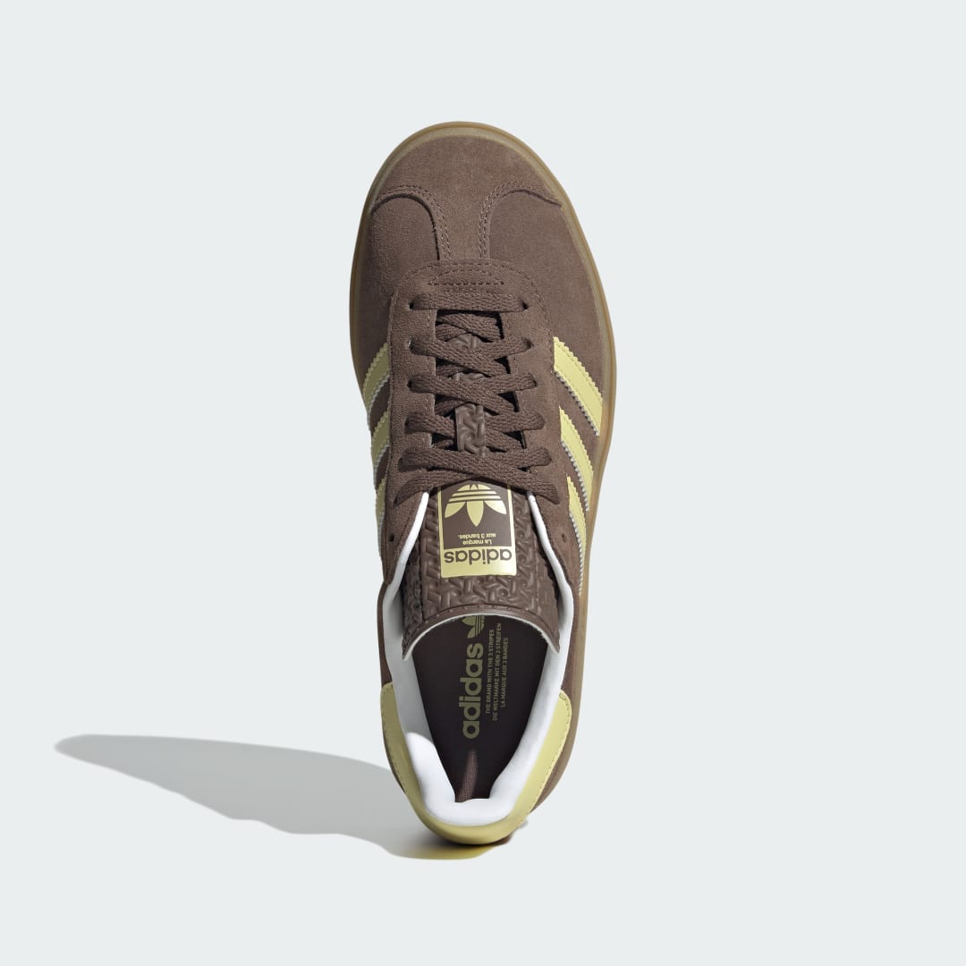 Adidas Gazelle sneaker Earth Strata / Powder Yellow / Cloud White