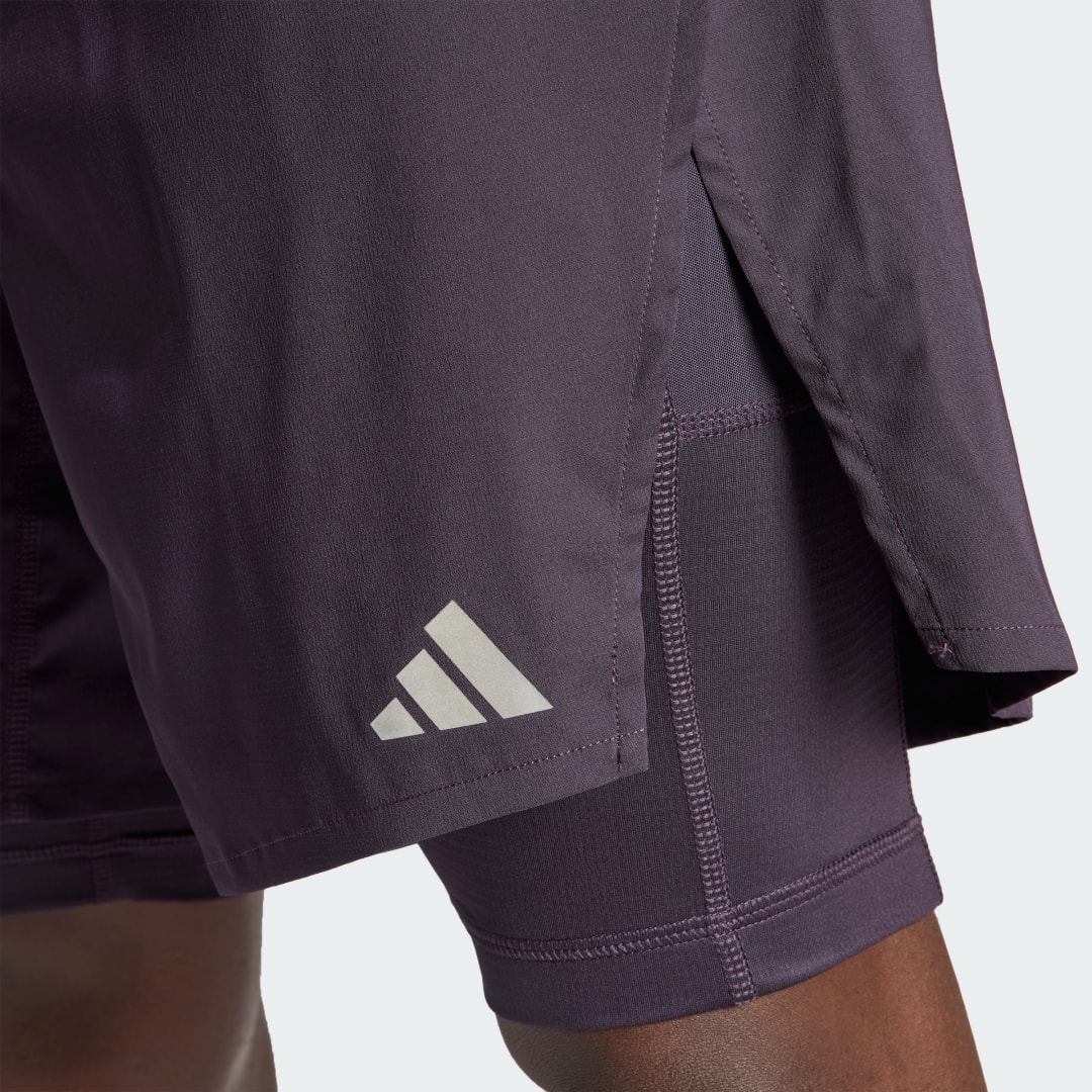 Adidas Performance HIIT Workout HEAT.RDY 2-in-1 Short