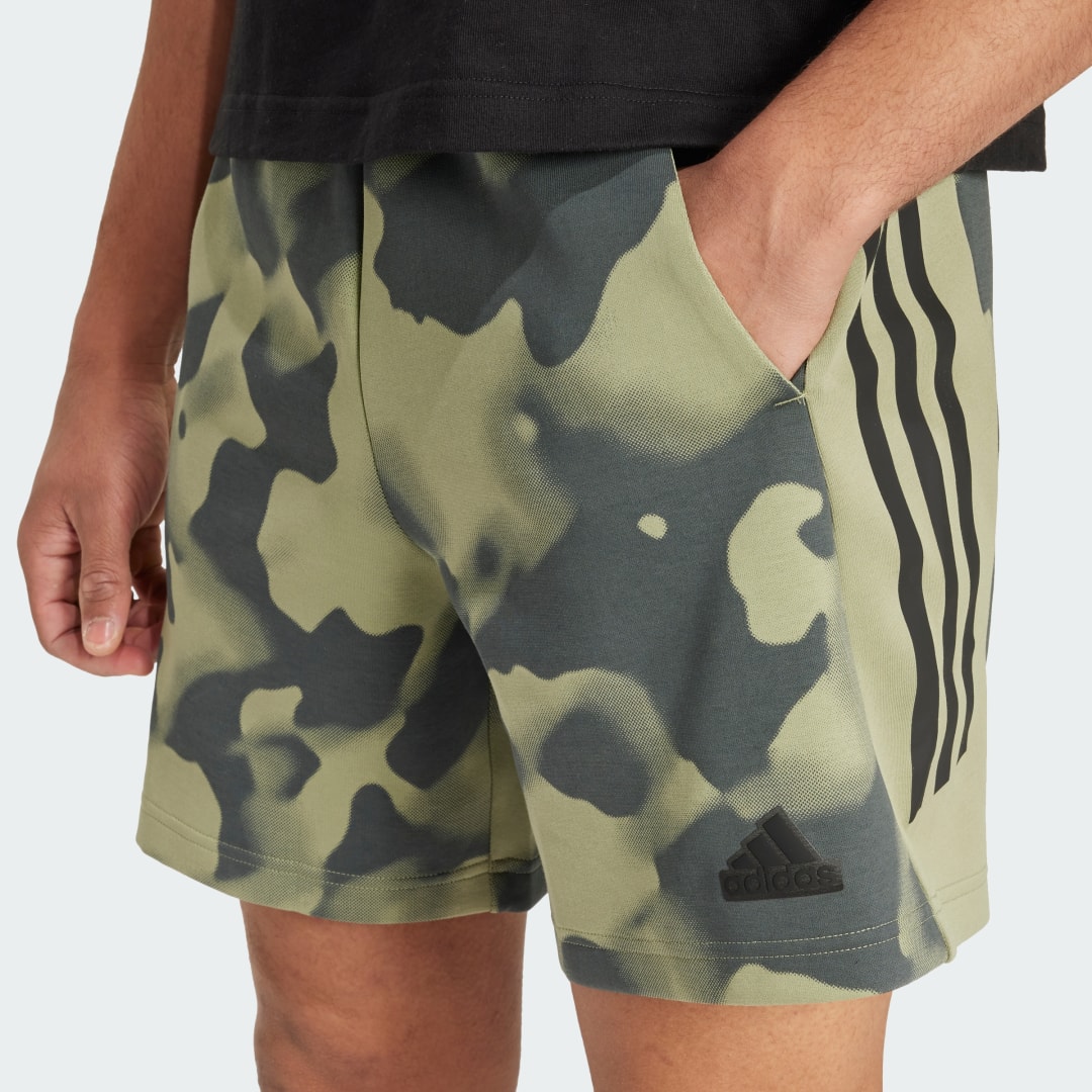 Adidas Future Icons 3-Stripes Allover Print Short