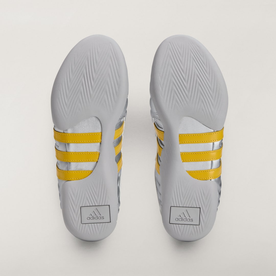 Sneakers adidas Elite Mei Miaou Silver Metallic/ Collegiate Navy/ Hazy Yellow - HP7196