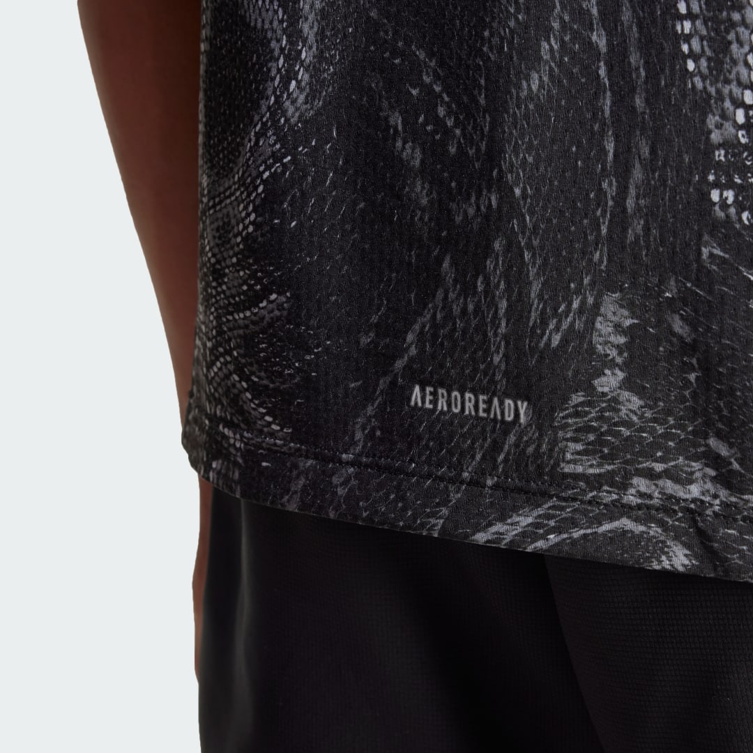 

adidas Playera Aeroready Hombre, Negro