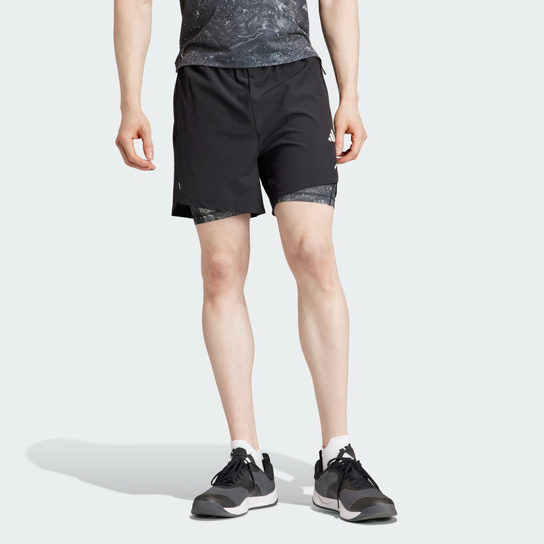 Adidas Performance Power Workout 2-in-1 Short