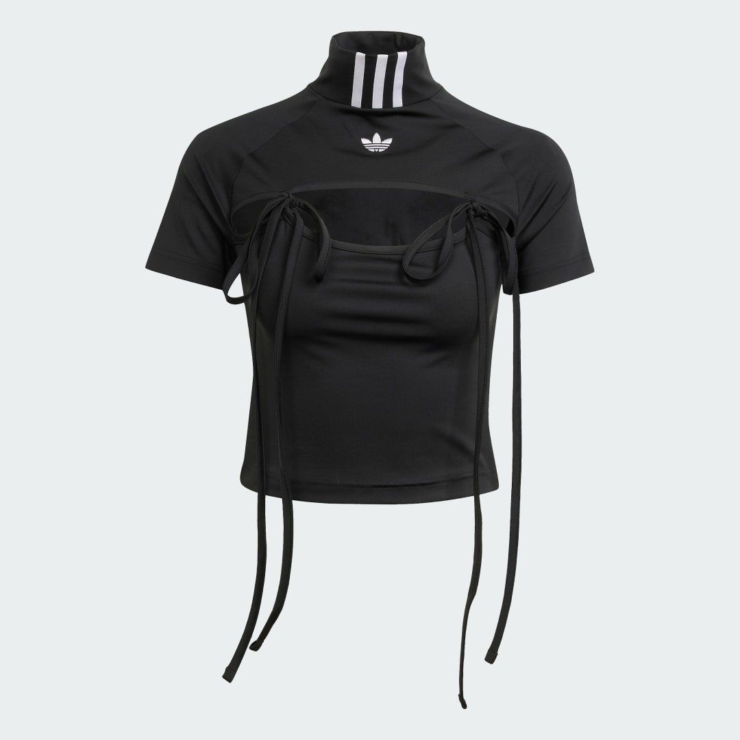 Adidas Linten Cut Out Croptop