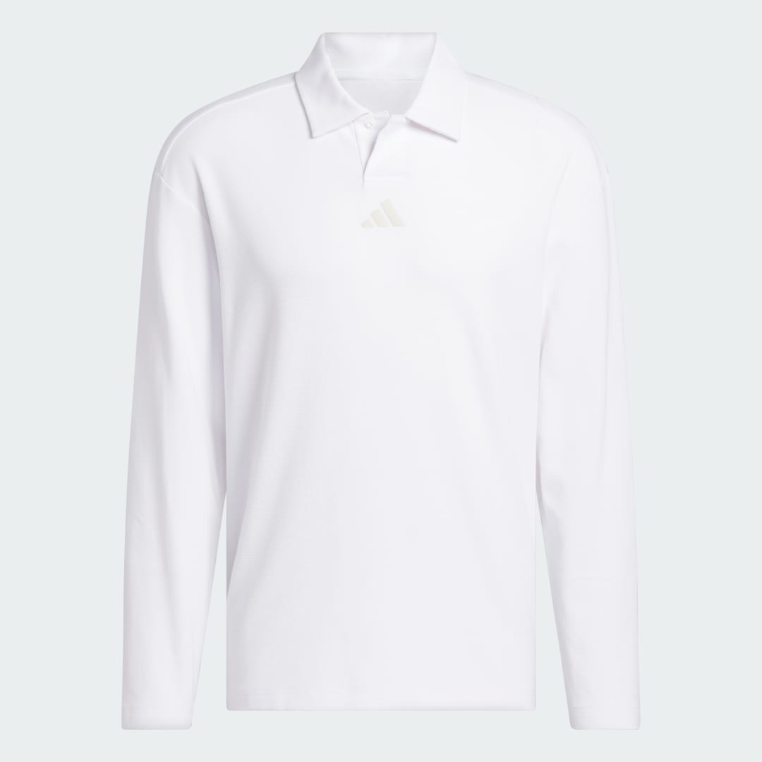 Adidas Beyond Long Sleeve Loose Fit Poloshirt