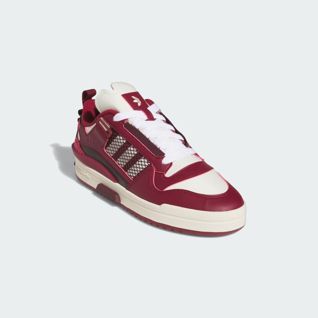 Adidas Forum sneaker Team Coll Burgundy 2 / Maroon / Cloud White