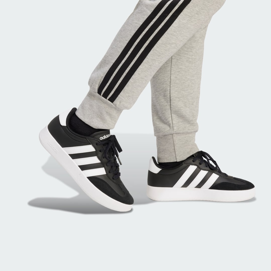 Adidas Essentials 3-Stripes Fleece Slim Broek (Grote Maat)