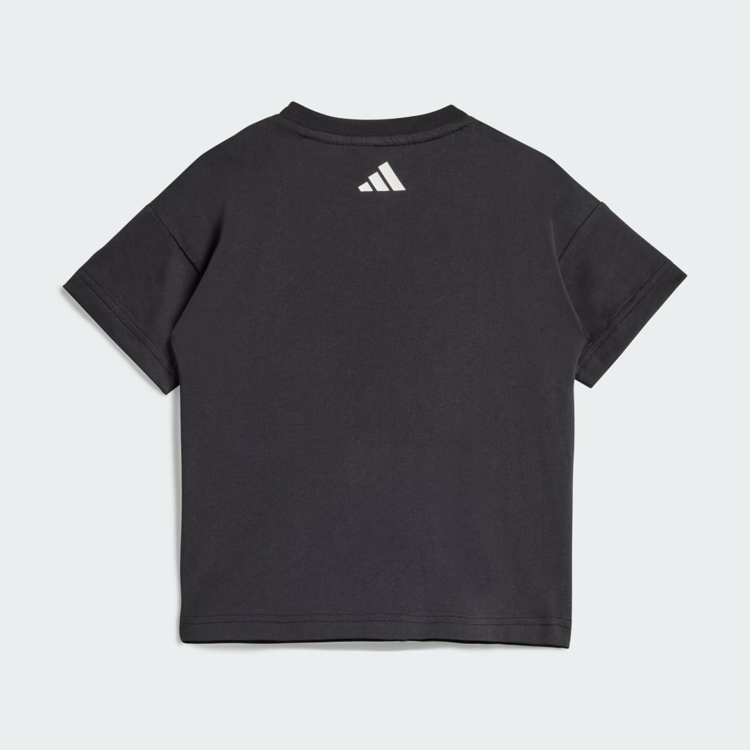 Adidas MERCEDES AMG PETRONAS FORMULA ONE TEAM DNA BABY JOGGINGPAK MET KORTE MOUWEN