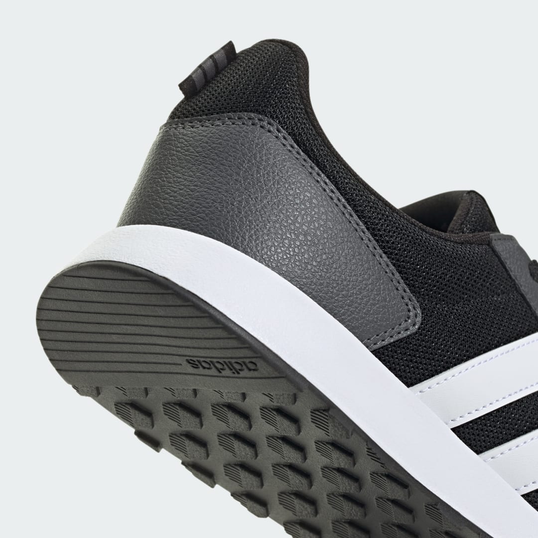 

adidas Tenis 3-franjas Unisex, Negro/blanco/gris six