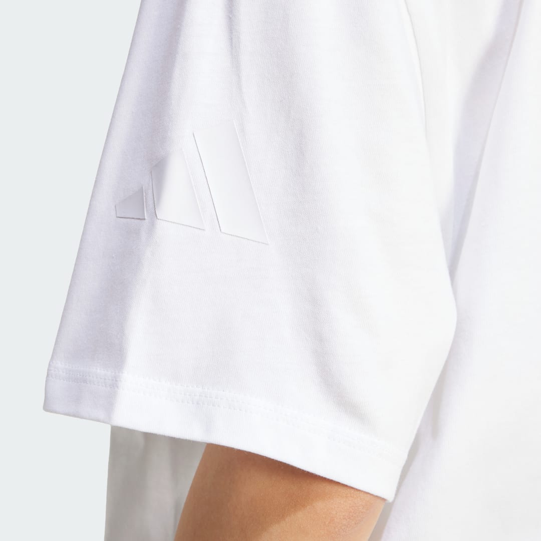 Adidas Essentials Contemporary Logo Boyfriend T-shirt