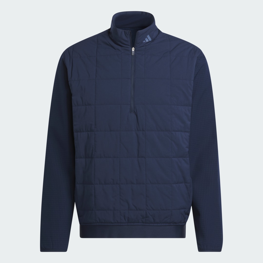 Adidas Ultimate365 Quilted DWR Pullover met Halflange Rits