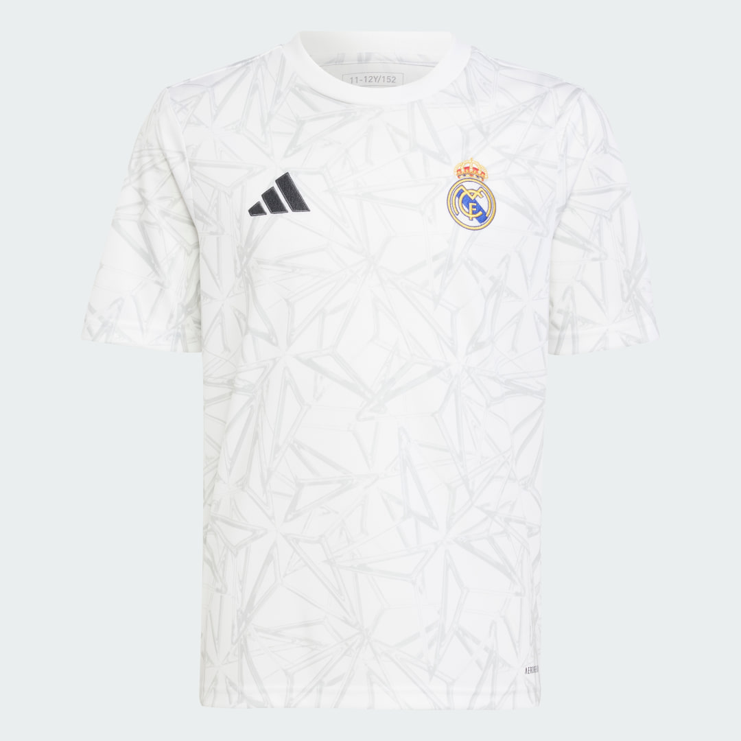 Chemise enfant adidas R.MADRID 25 PREMATCH Y - vue 5