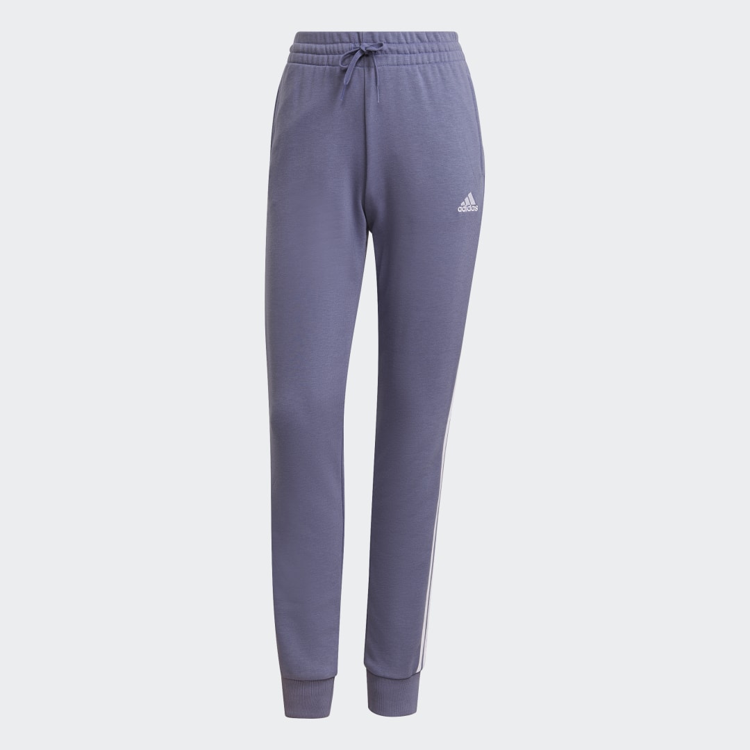 фото Трикотажные брюки essentials 3-stripes adidas sportswear