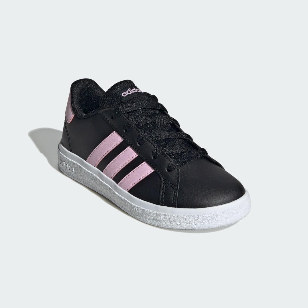 Adidas Grand court sneaker Core Black / Orchid Fusion / Core Black