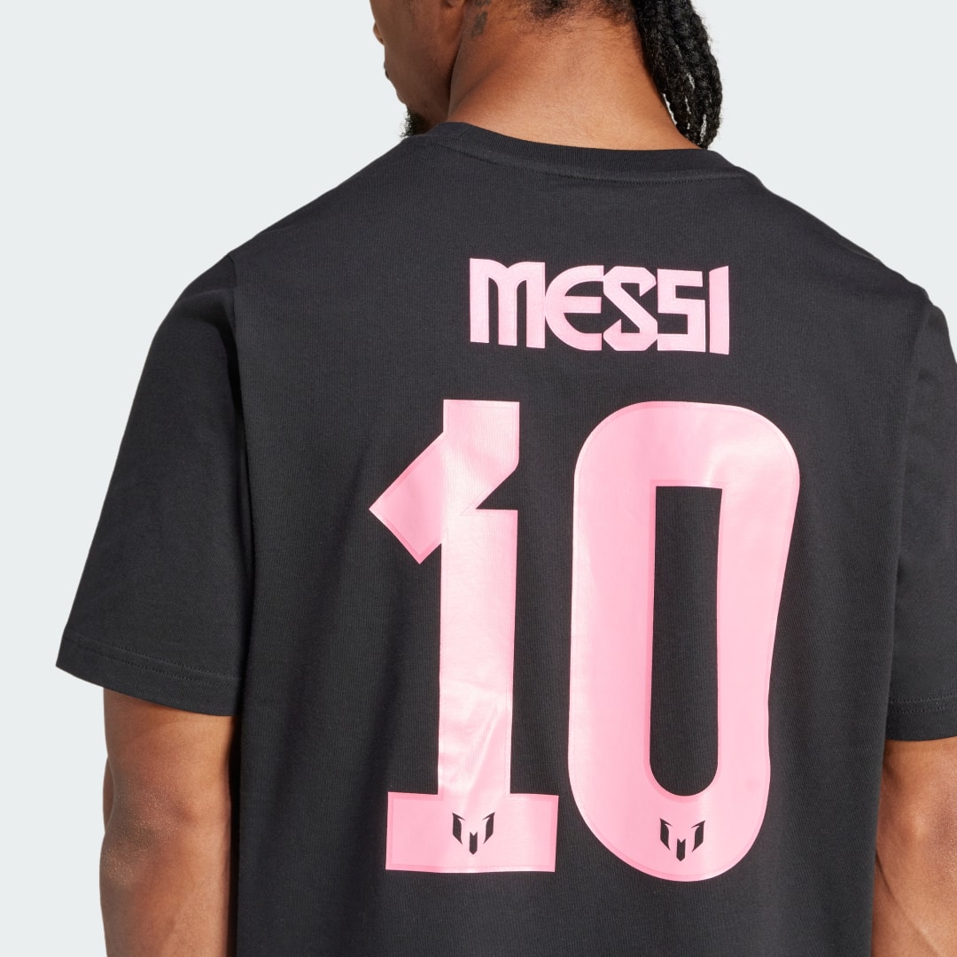 Adidas Messi Name and Number Graphic T-shirt