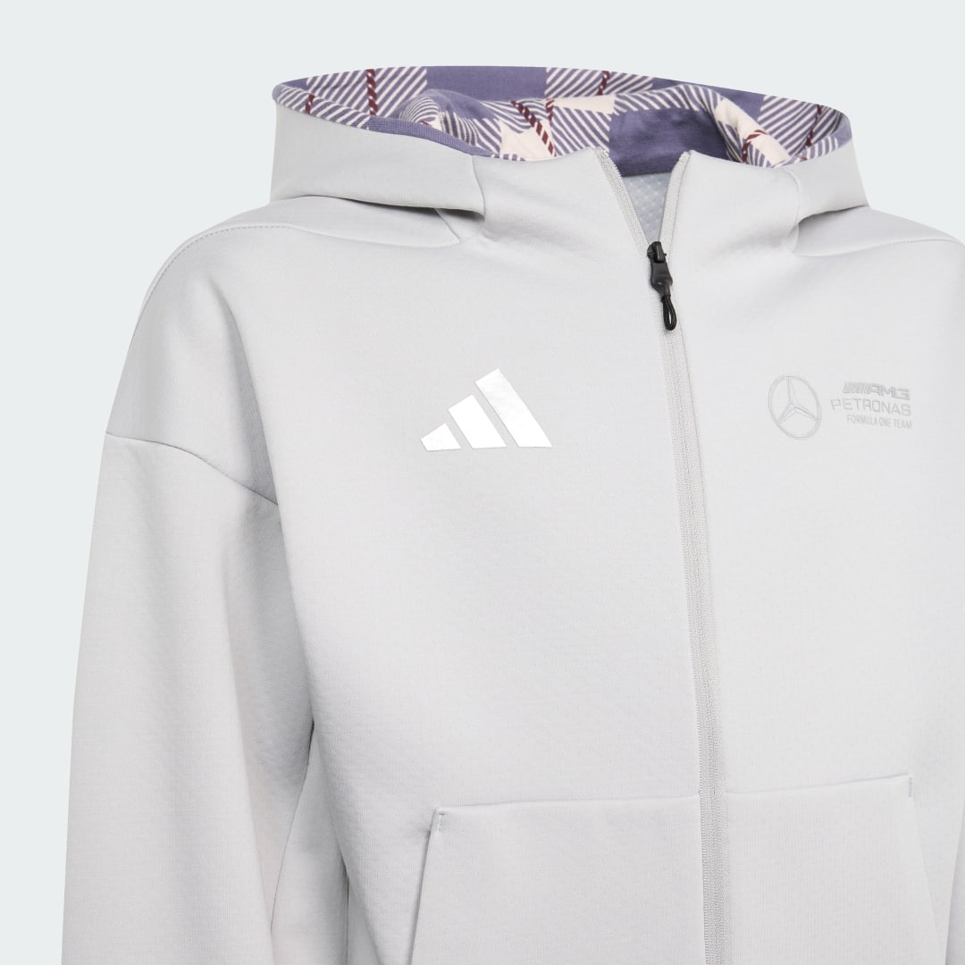 Adidas Mercedes AMG Petronas Formula One Team Silver Arrows Ritshoodie Kids