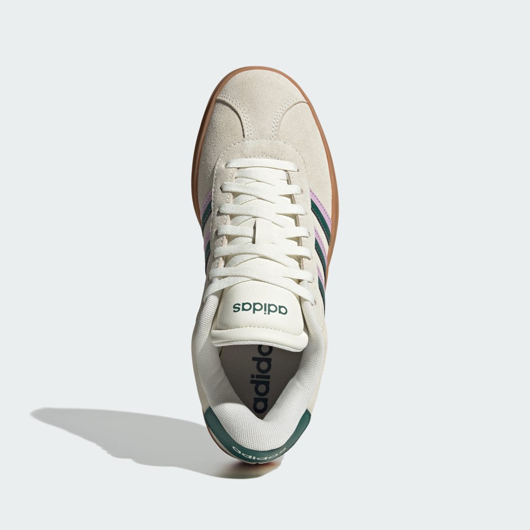 Adidas VL court sneaker Off White / Collegiate Green / Bliss Lilac