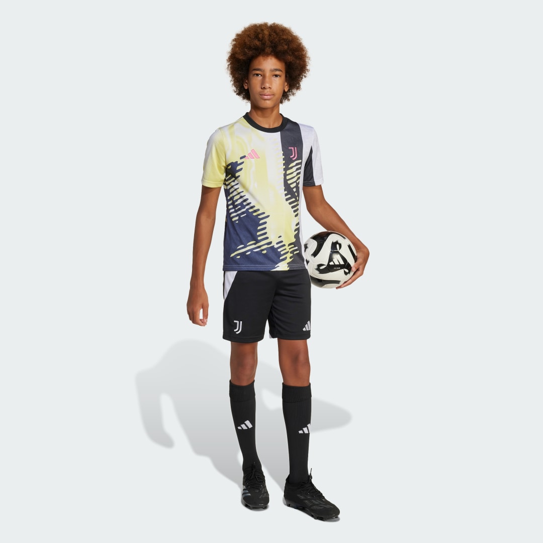 Adidas Juventus 24 25 Pre-Match Voetbalshirt Kids