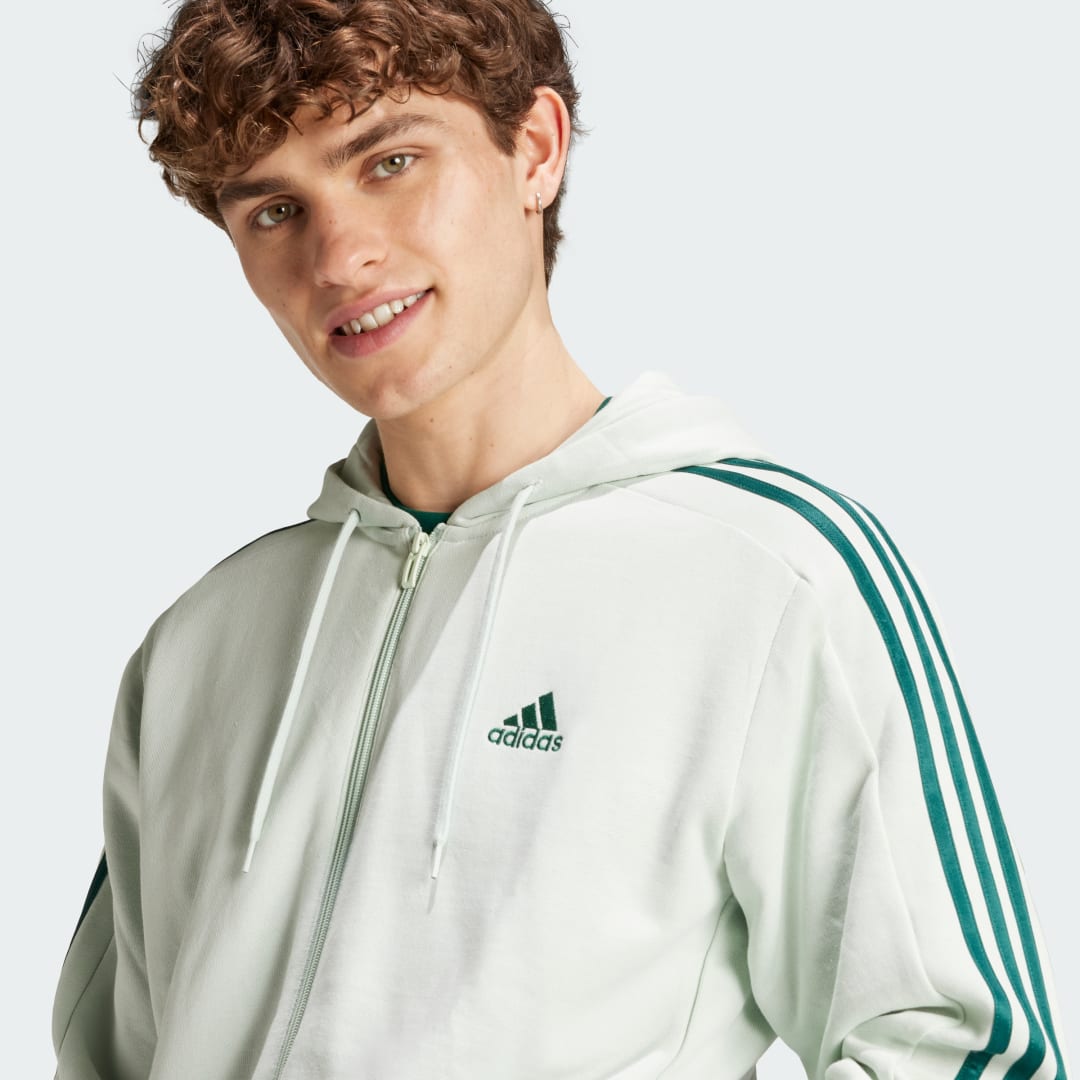Adidas Essentials French Terry 3-Stripes Ritshoodie