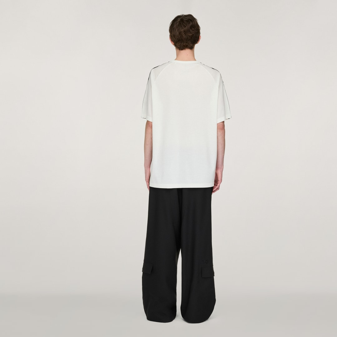 Adidas Y-3 Short Sleeve 3-Stripes T-shirt