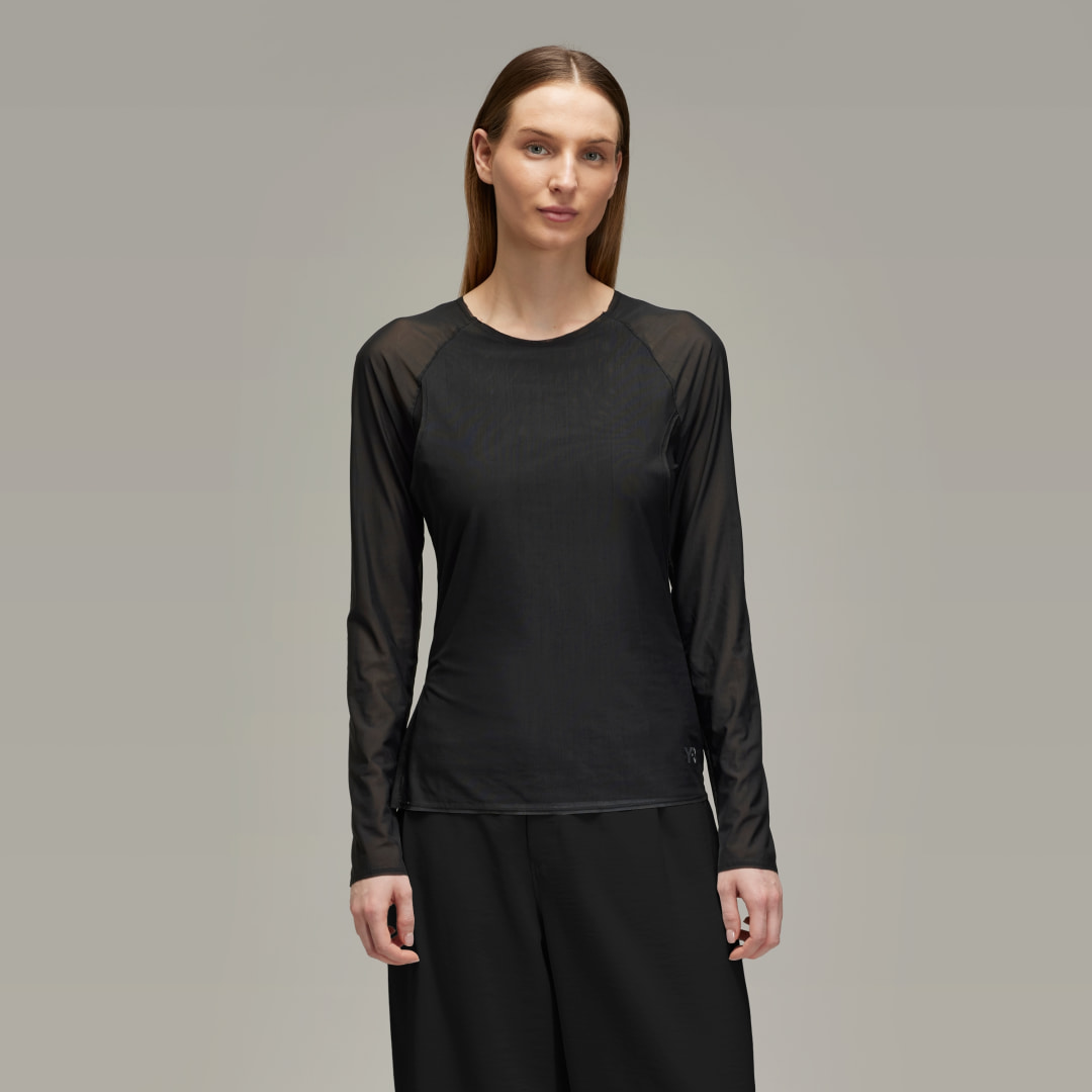 Adidas Y-3 Mesh Fitted T-shirt
