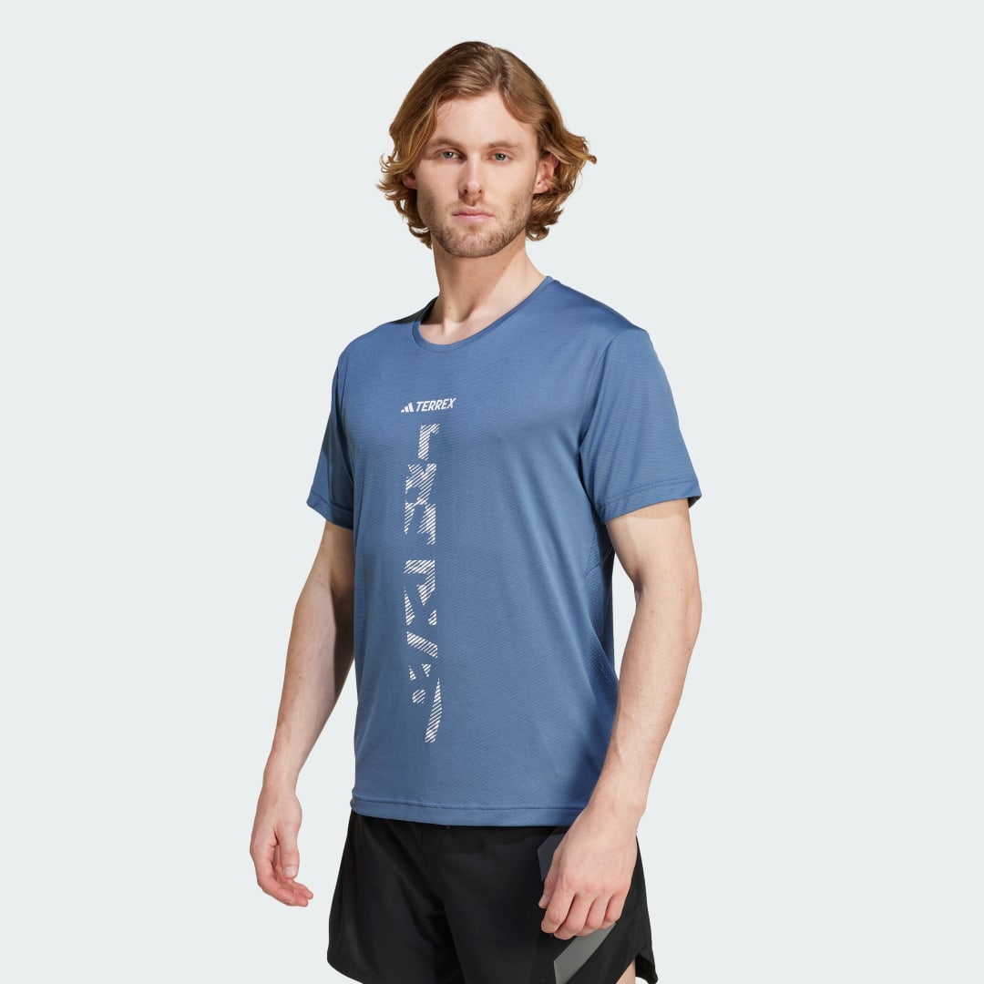 

adidas Polera de Trail Running Terrex Agravic Polera de Trail Running Terrex Agravic Hombre  - Hombre Trail Running, Wonder steel