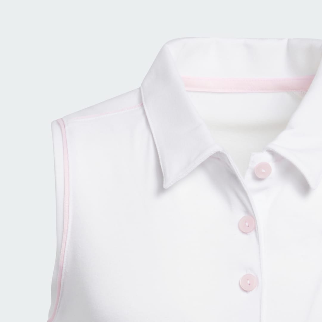 Performance Sleeveless Polo Shirt Kids - vue 7
