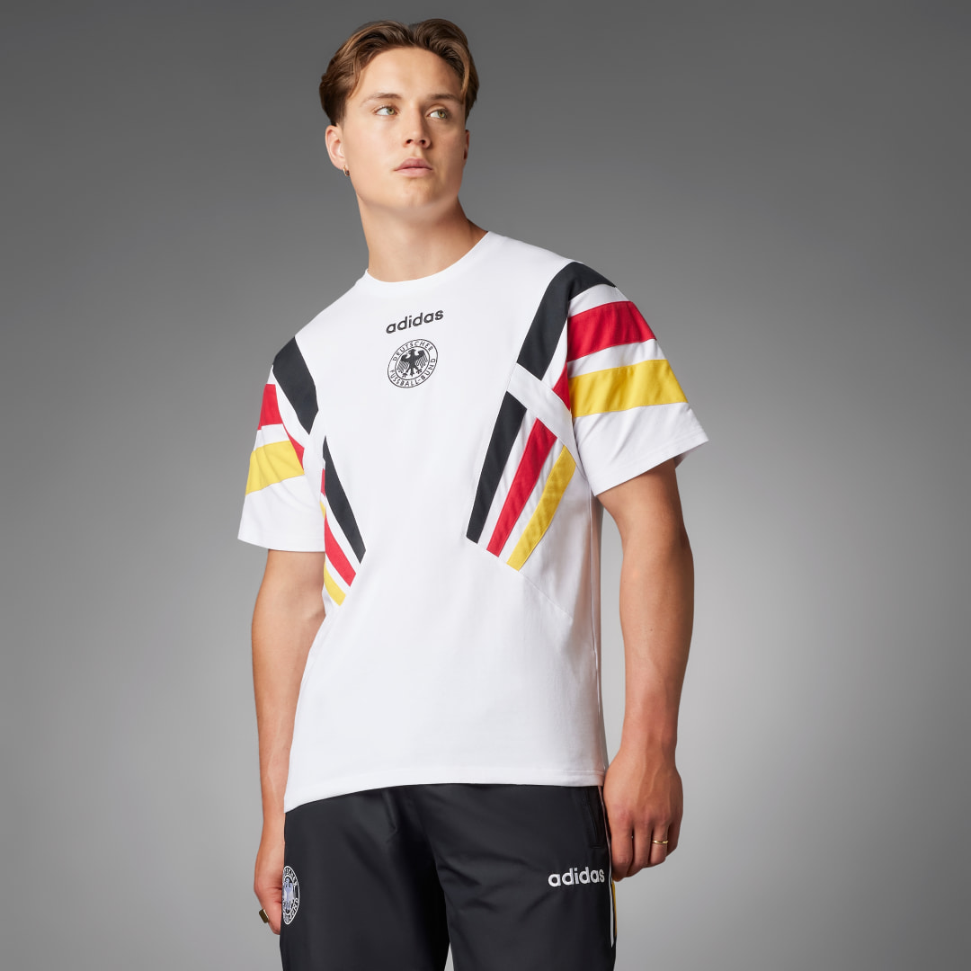 Adidas Perfor ce Duitsland 1996 Katoenen T-shirt