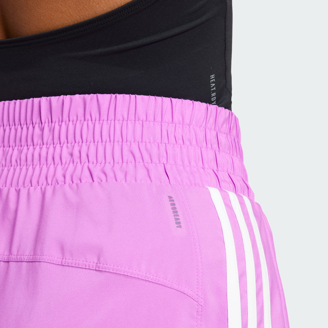 Adidas Pacer Training 3-Stripes Geweven High-Rise Short